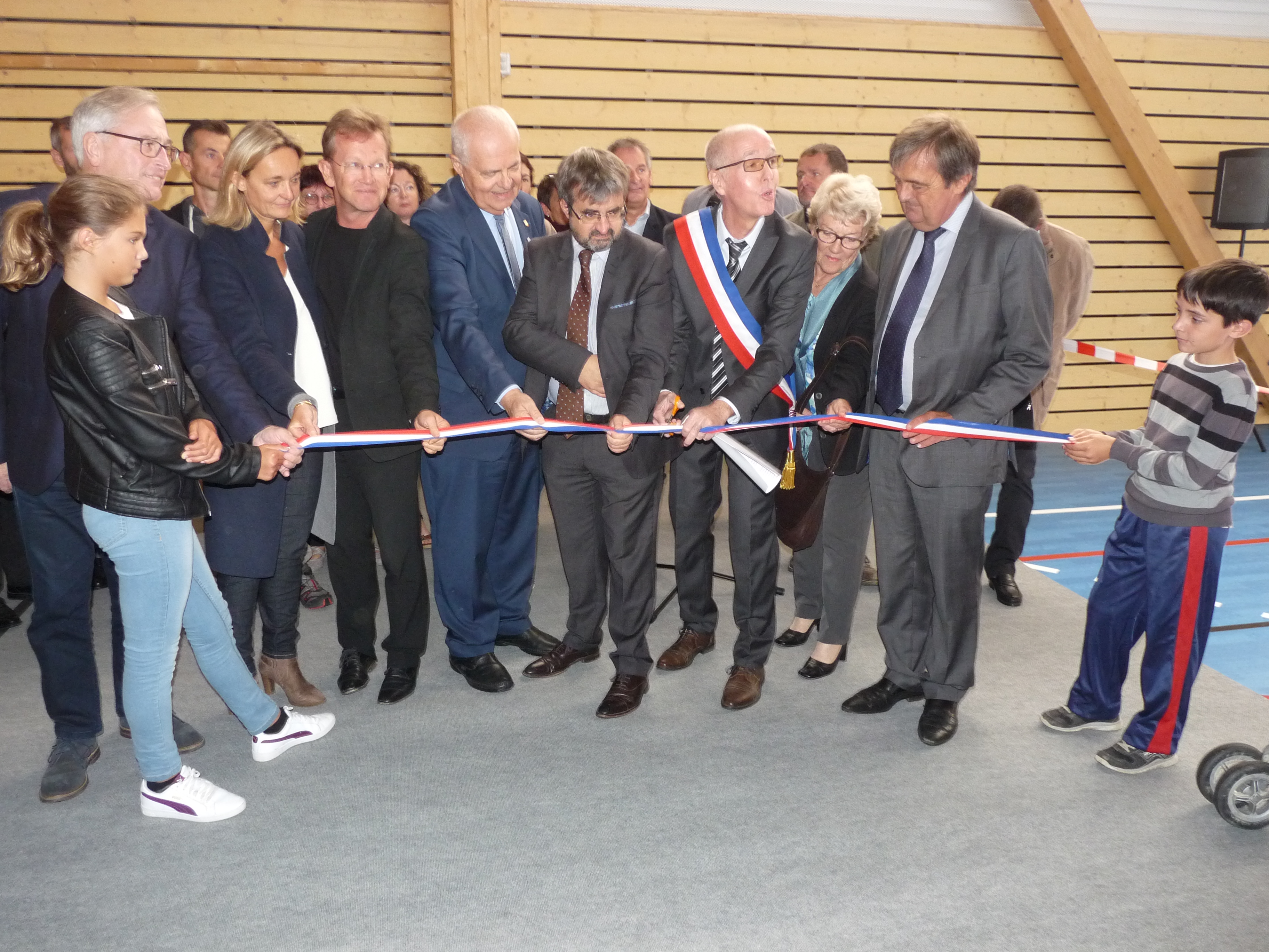 Inauguration de la salle de sport Inauguration de la salle de sport