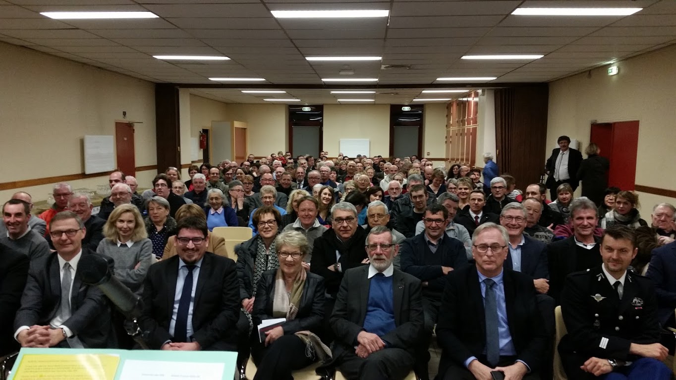 Salle comble pour la cérémonie des vœux du maire Salle comble pour la cérémonie des vœux du maire