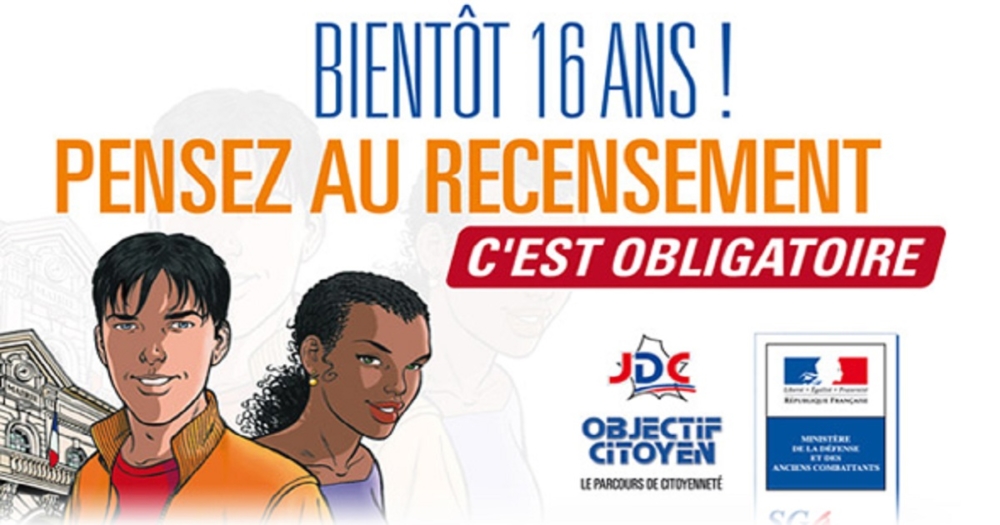 Recensement militaire et Journée défense et citoyenneté en ligne. Recensement militaire et Journée défense et citoyenneté en ligne.