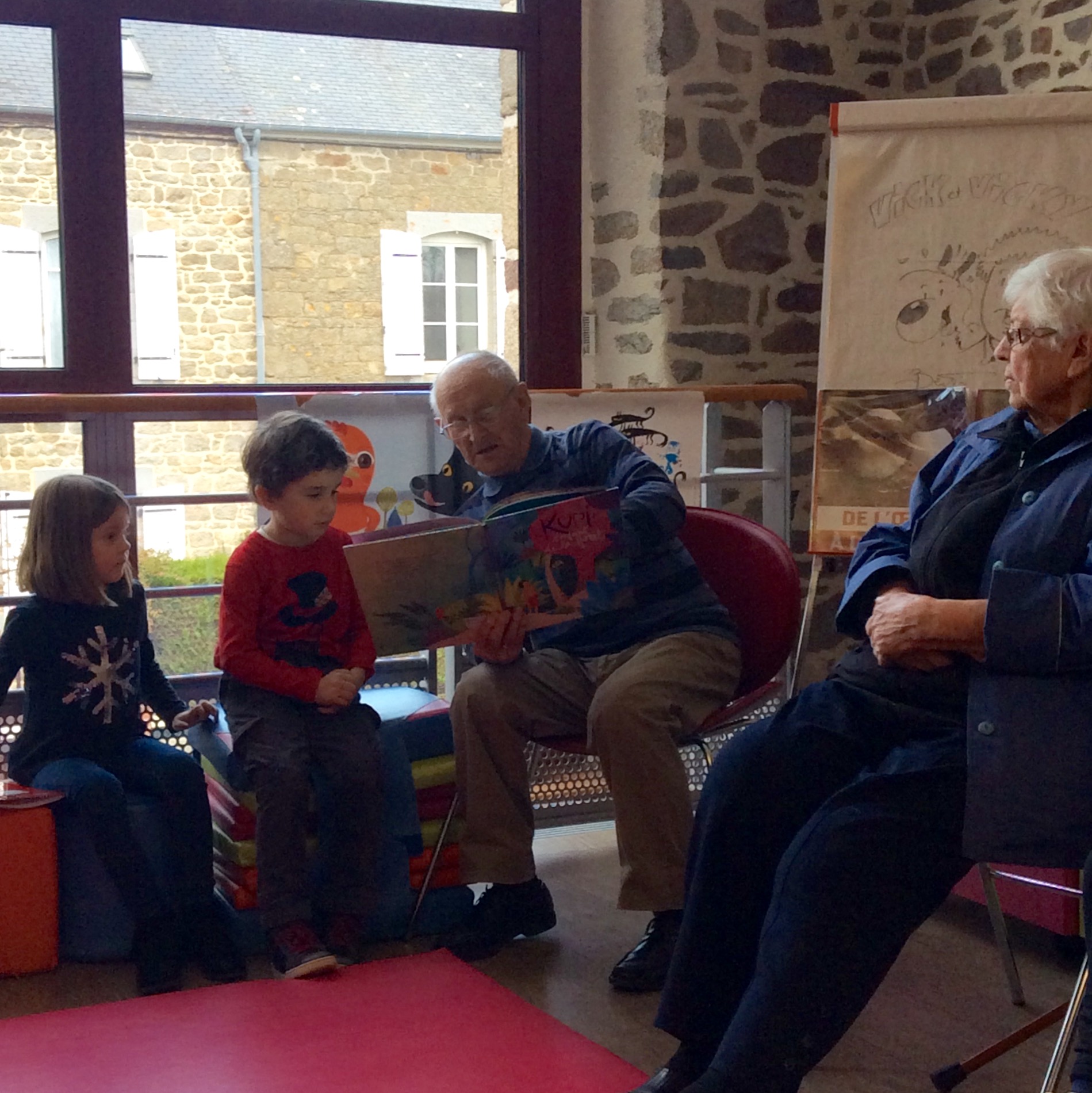 Animations à la bibliothèque – médiathèque