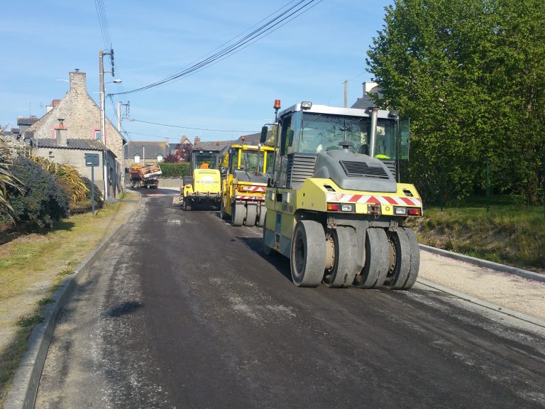 Rénovation de voirie rue de la Bisquine et de la Baie