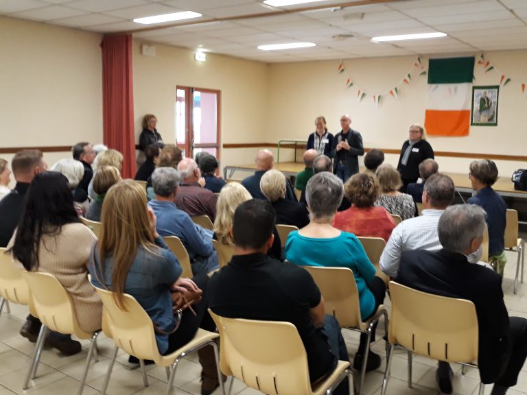 Mémoires Saint Patrick accueille un groupe d’américains