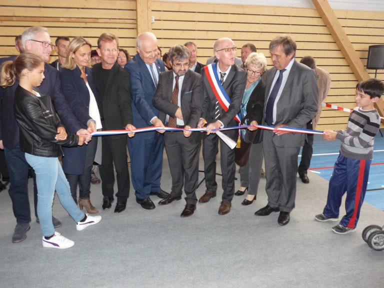 Inauguration de la salle de sport