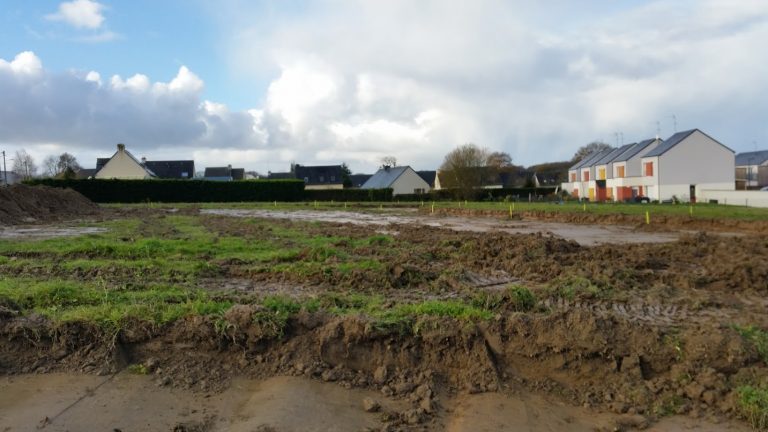 Début des travaux du lotissement du Mirliton
