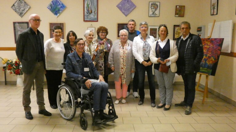 Vernissage de l’exposition des peintres amateurs de La Gouesnière