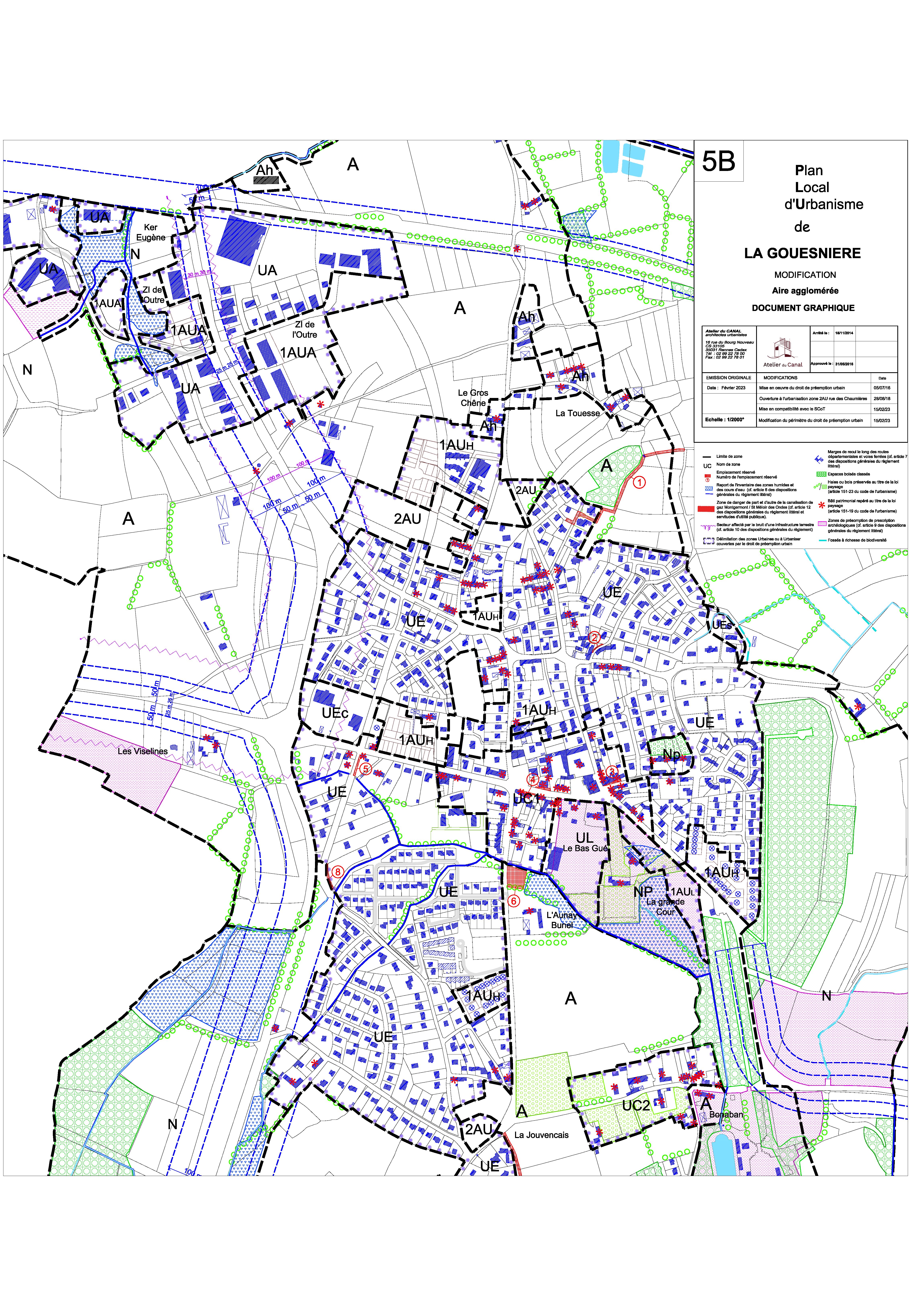 Approbation de la modification n°2 du PLU