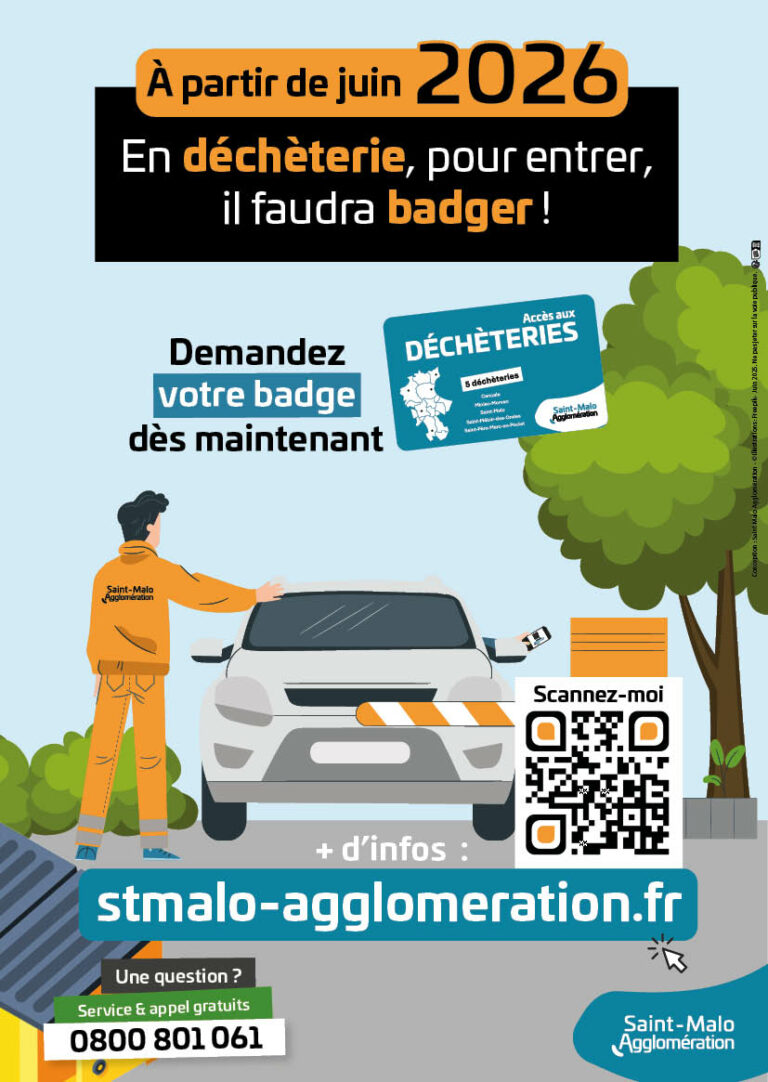 Badge déchèterie