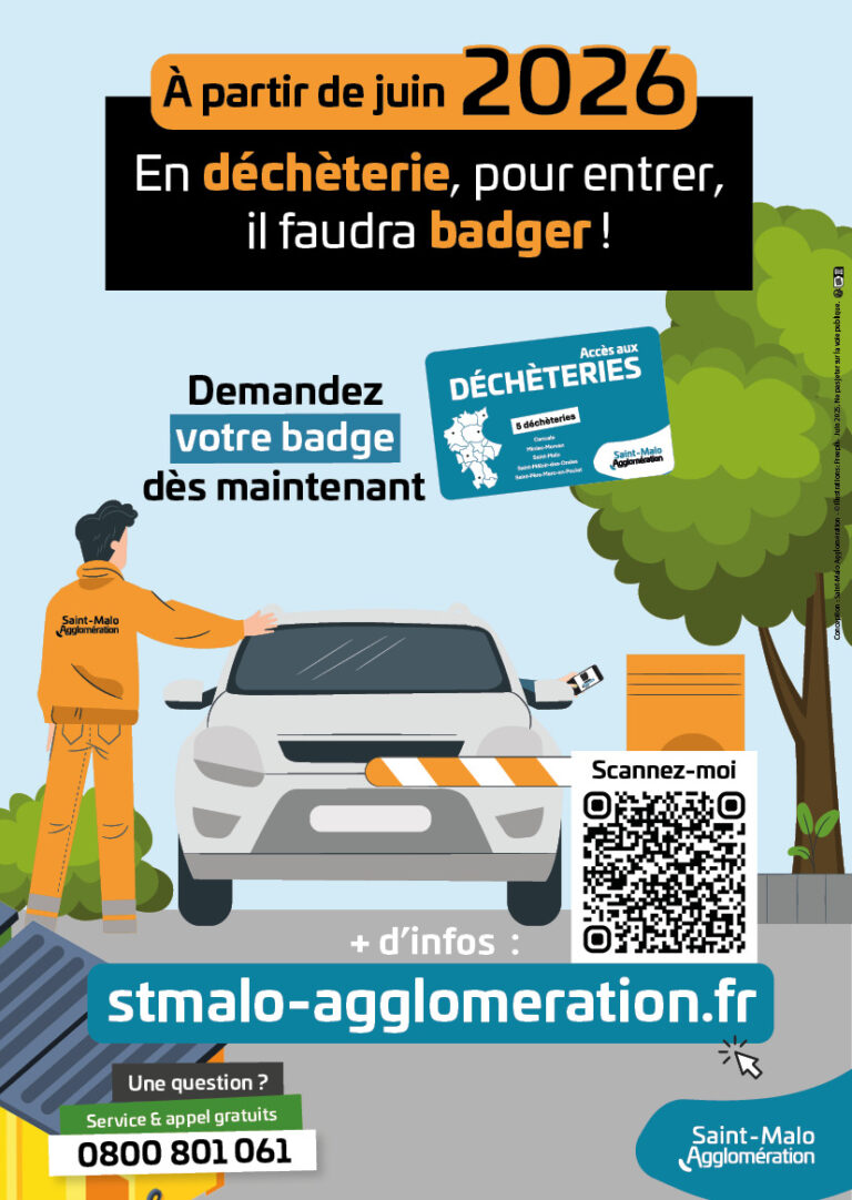 Badge déchèterie