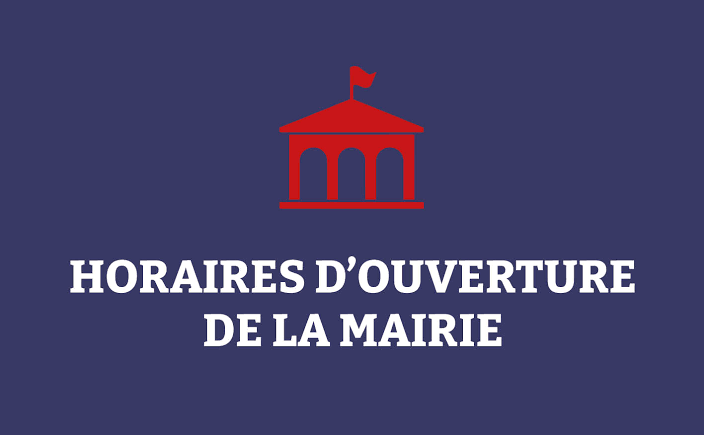 Horaires d&rsquo;été de la Mairie